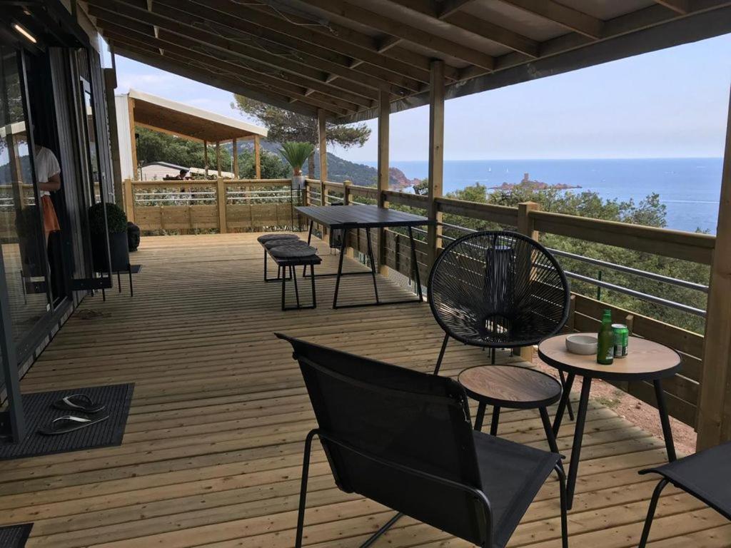 Mobil Home Vue Sur Mer - Racine 03 Сен-Рафаель Екстер'єр фото